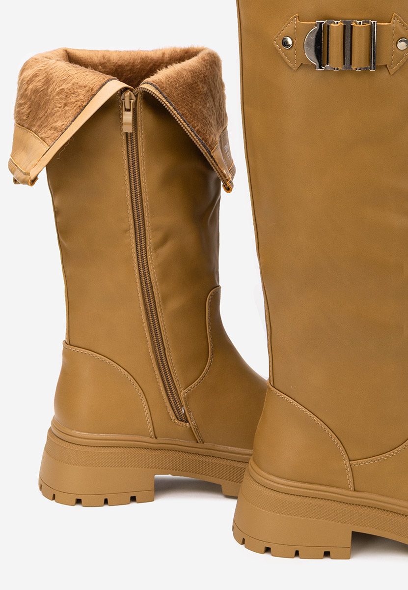 Cizme inalte dama Artozza kaki