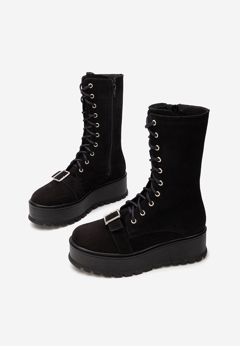 Ghete dama piele Sorelia v2 negre