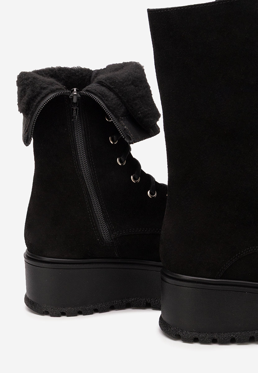 Ghete dama piele Sorelia v2 negre