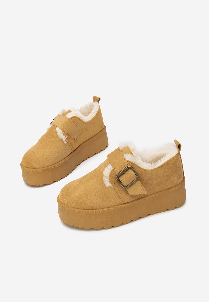 Ghete imblanite dama Suzie camel