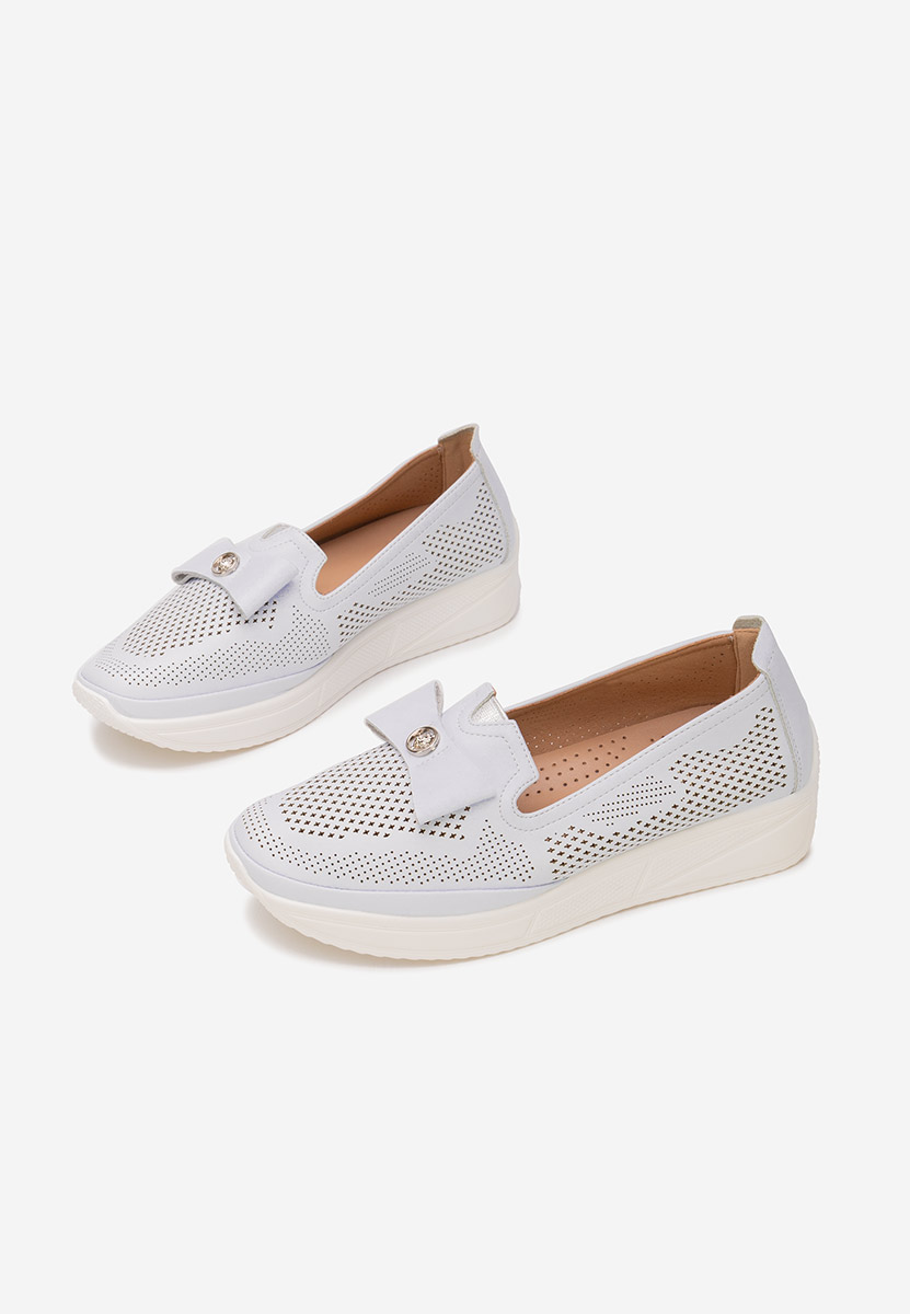Pantofi casual damă Irvesa albi