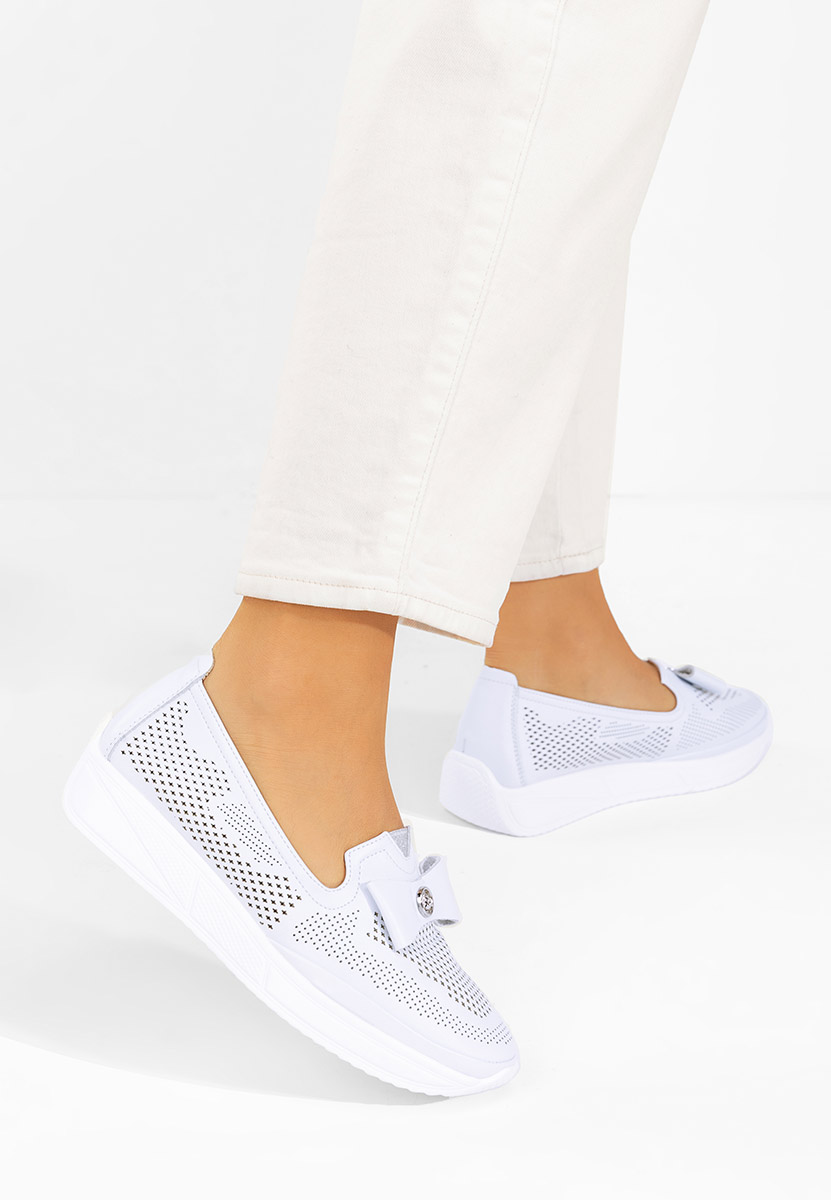 Pantofi casual damă Irvesa albi