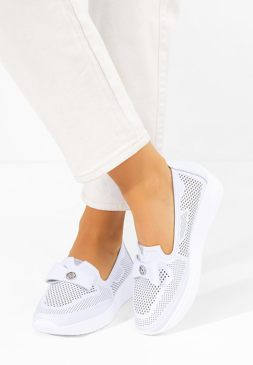 Pantofi casual damă Irvesa albi
