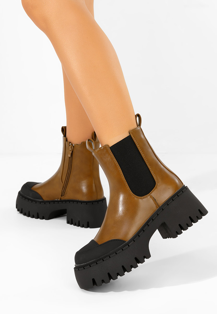 Ghete cu platformă Ulira camel