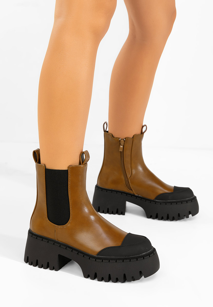 Ghete cu platformă Ulira camel