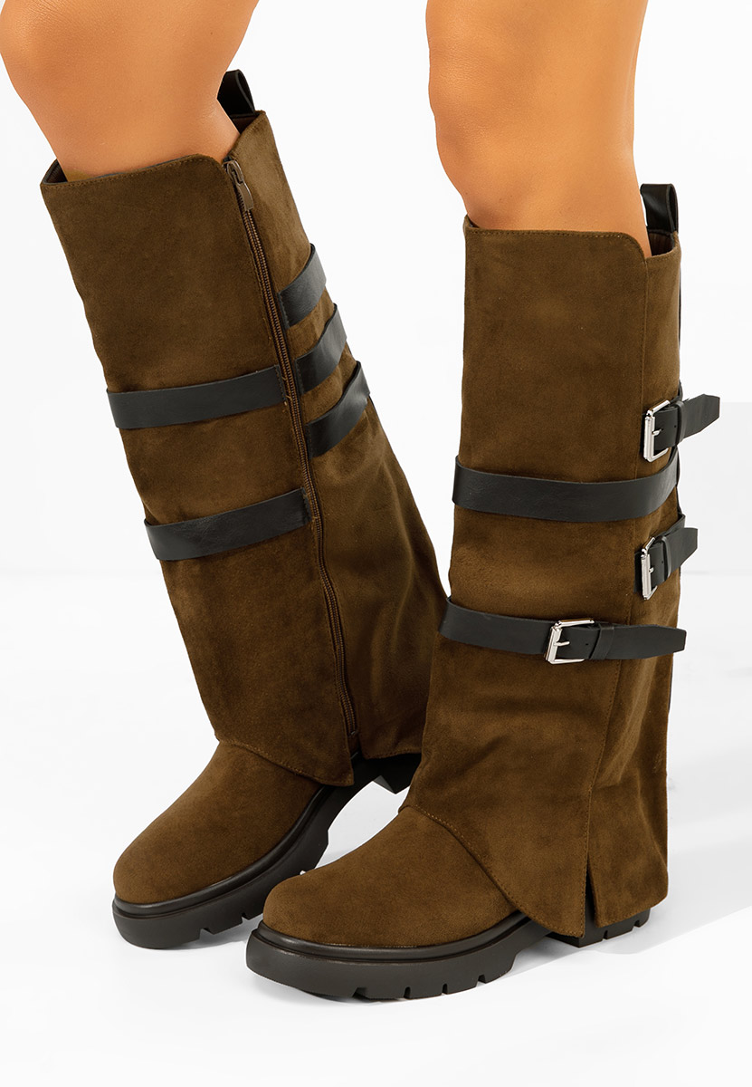 Cizme dama fara toc Rovira maro