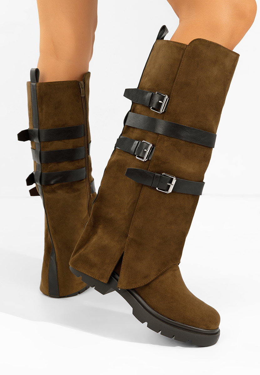 Cizme dama fara toc Rovira maro