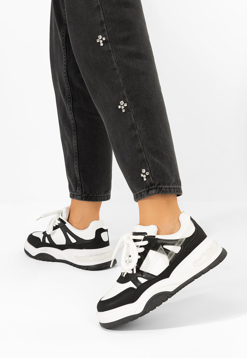 Sneakers cu platformă Taniela negri