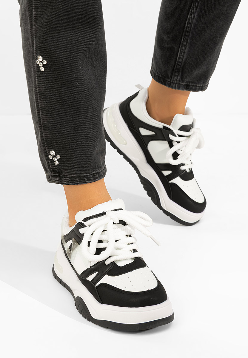 Sneakers cu platformă Taniela negri