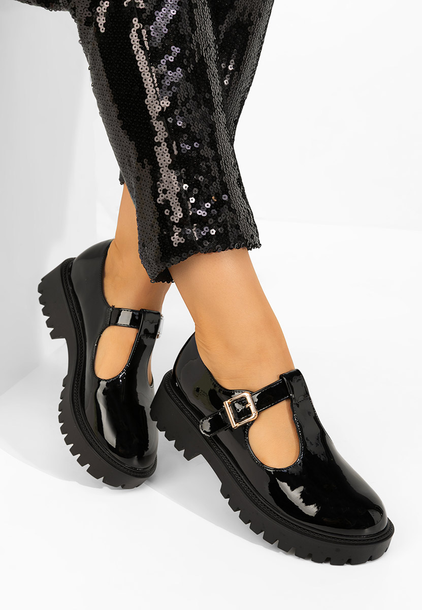 Pantofi casual damă Kenia negri