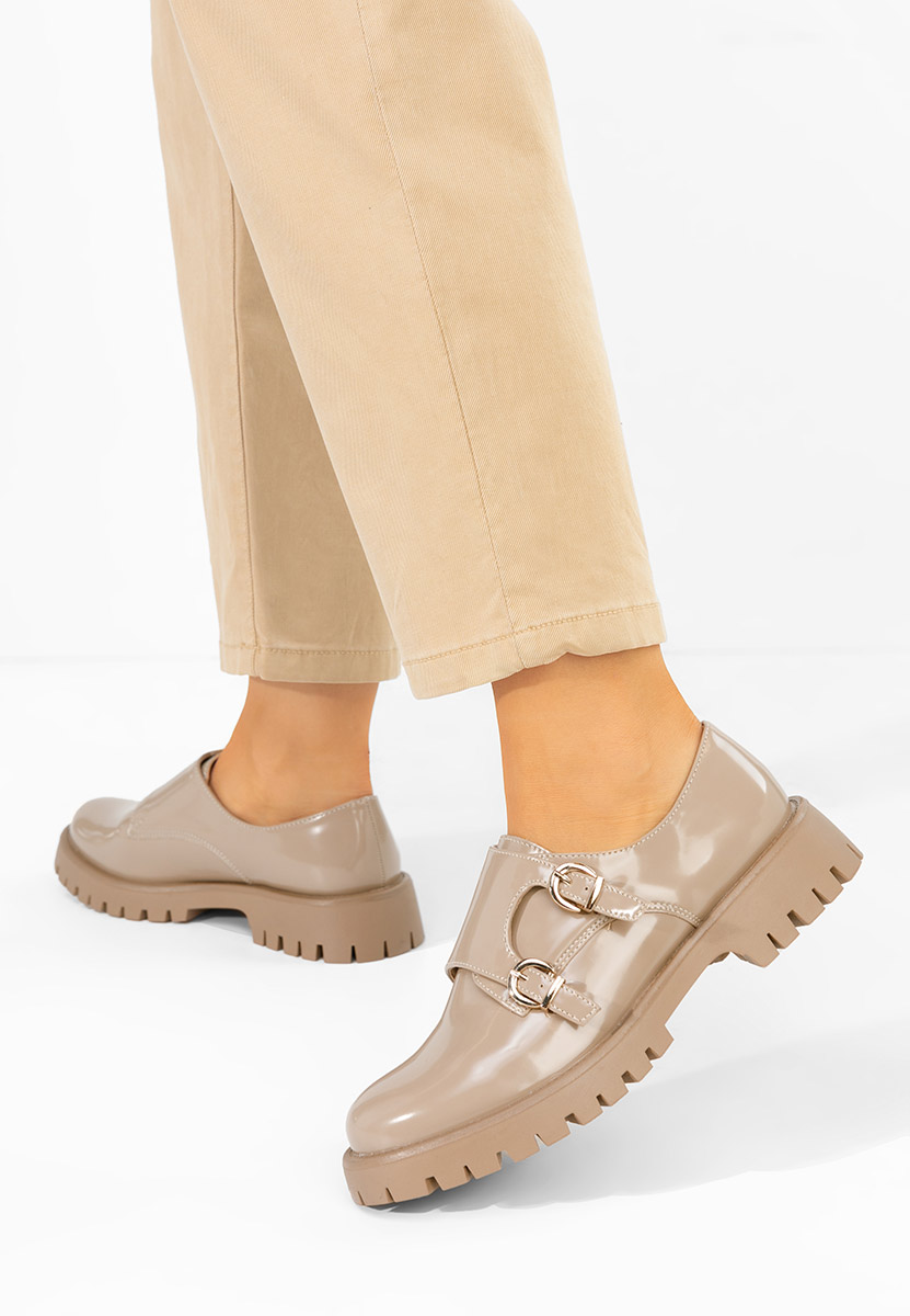 Pantofi casual damă Dionia kaki