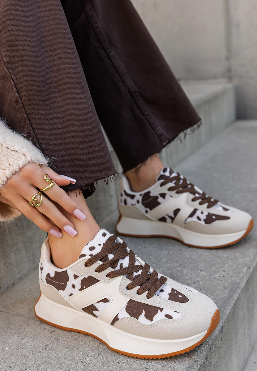 Sneakers dama Genna animal print Sneakers dama Genna animal print