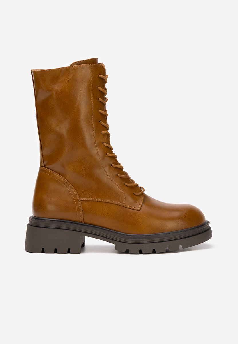 Bocanci inalti de dama Olina camel