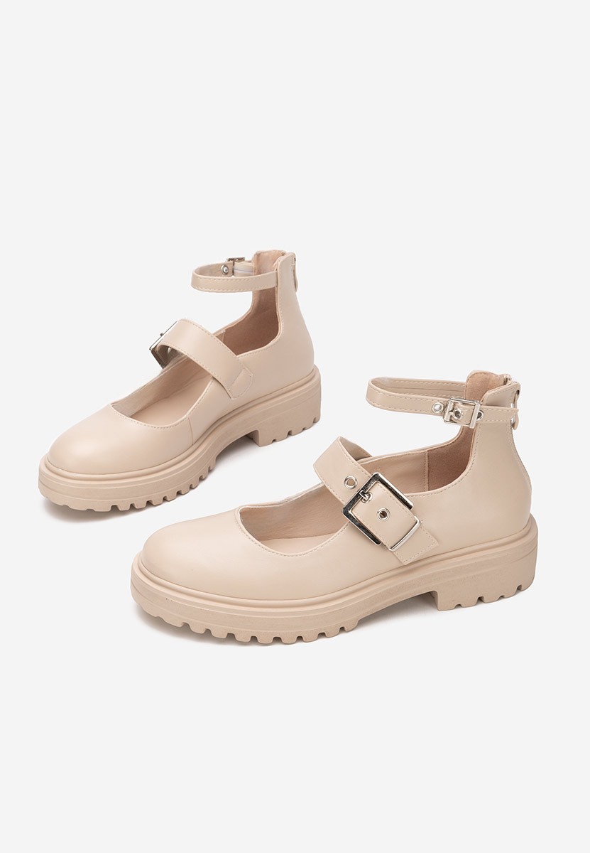 Pantofi casual damă Malvina bej