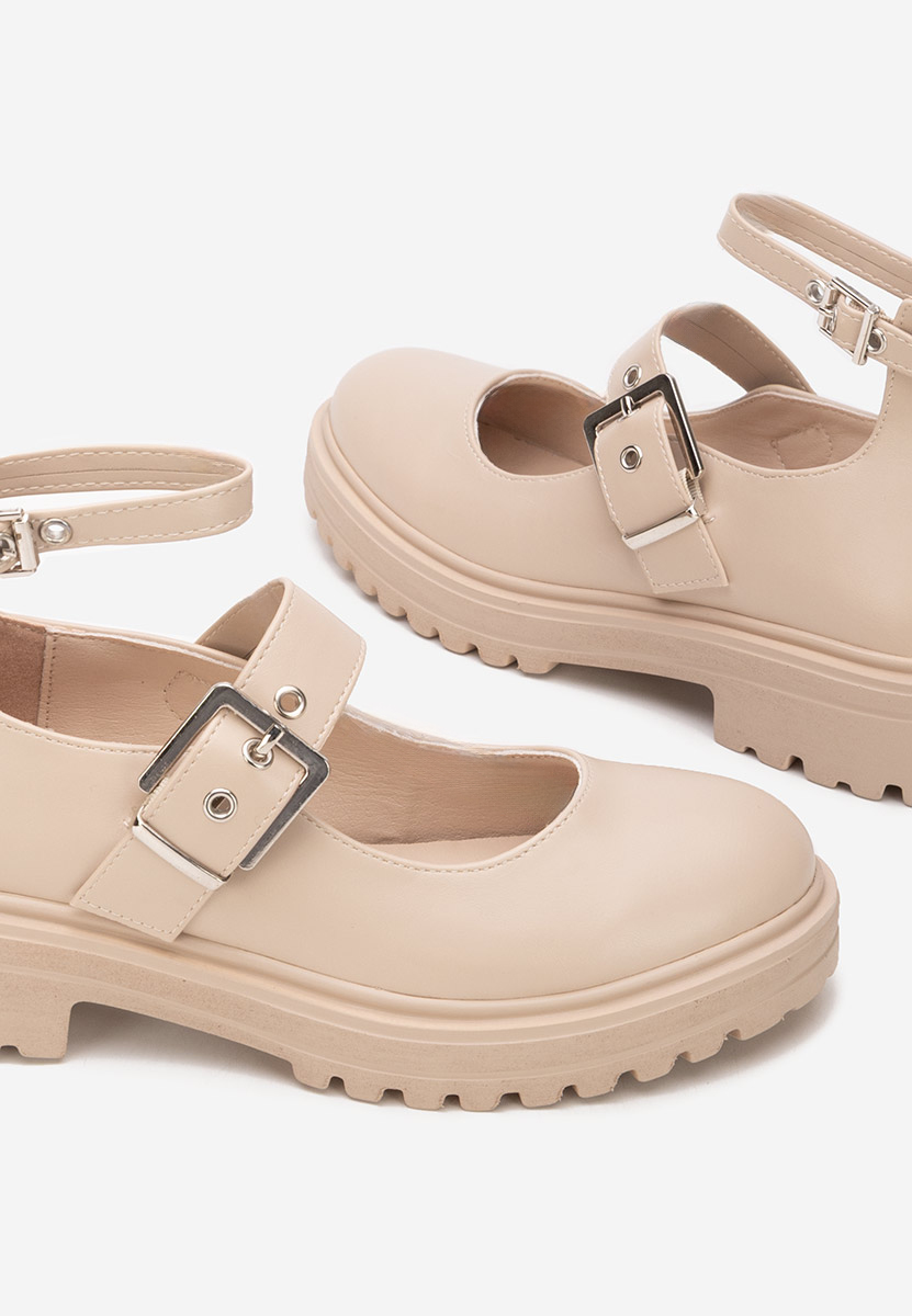 Pantofi casual damă Malvina bej