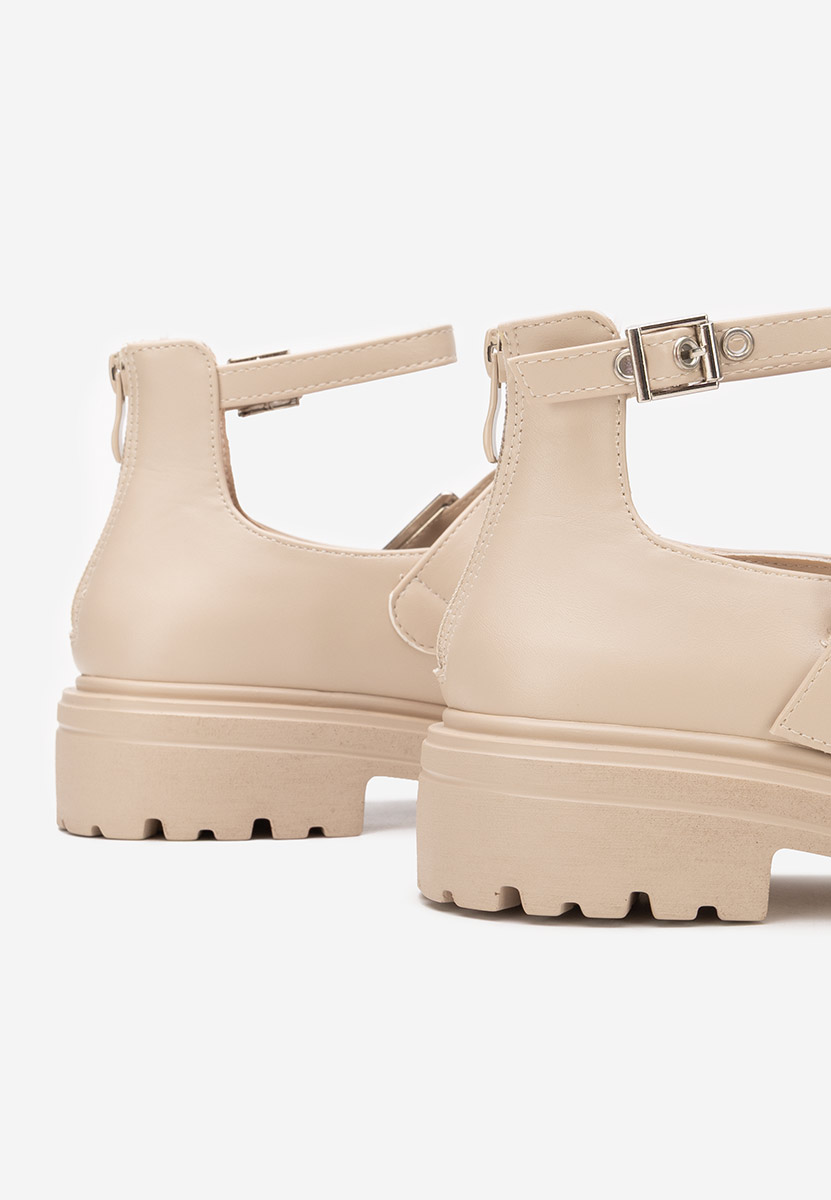 Pantofi casual damă Malvina bej