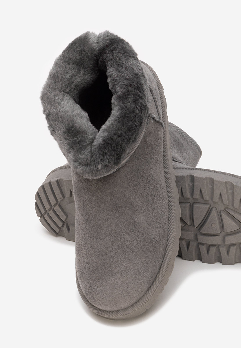 Ghete imblanite dama Patty gri