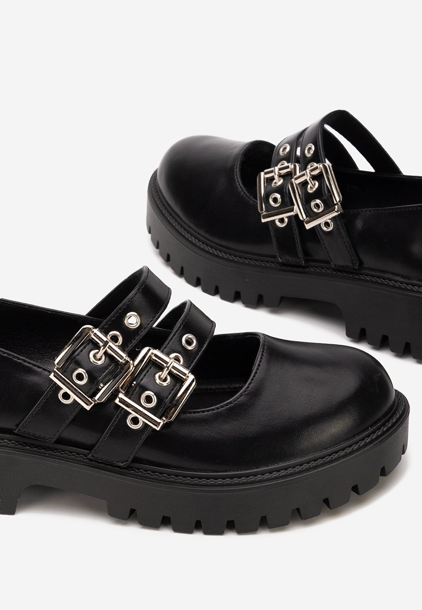 Pantofi casual damă Geovania negri