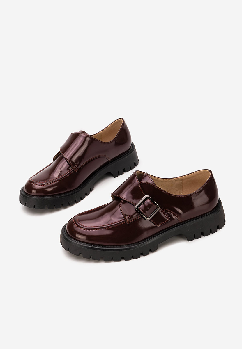 Pantofi casual damă Rafila grena