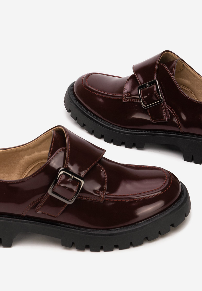 Pantofi casual damă Rafila grena