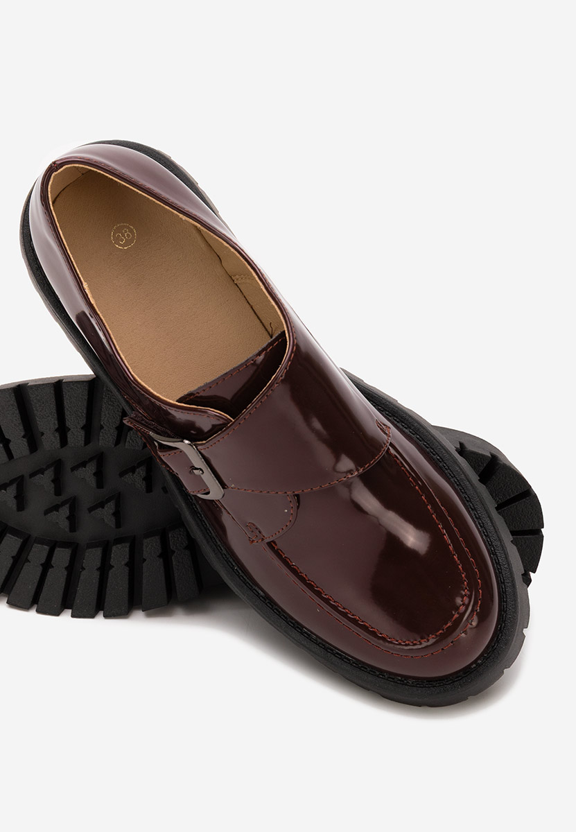 Pantofi casual damă Rafila grena