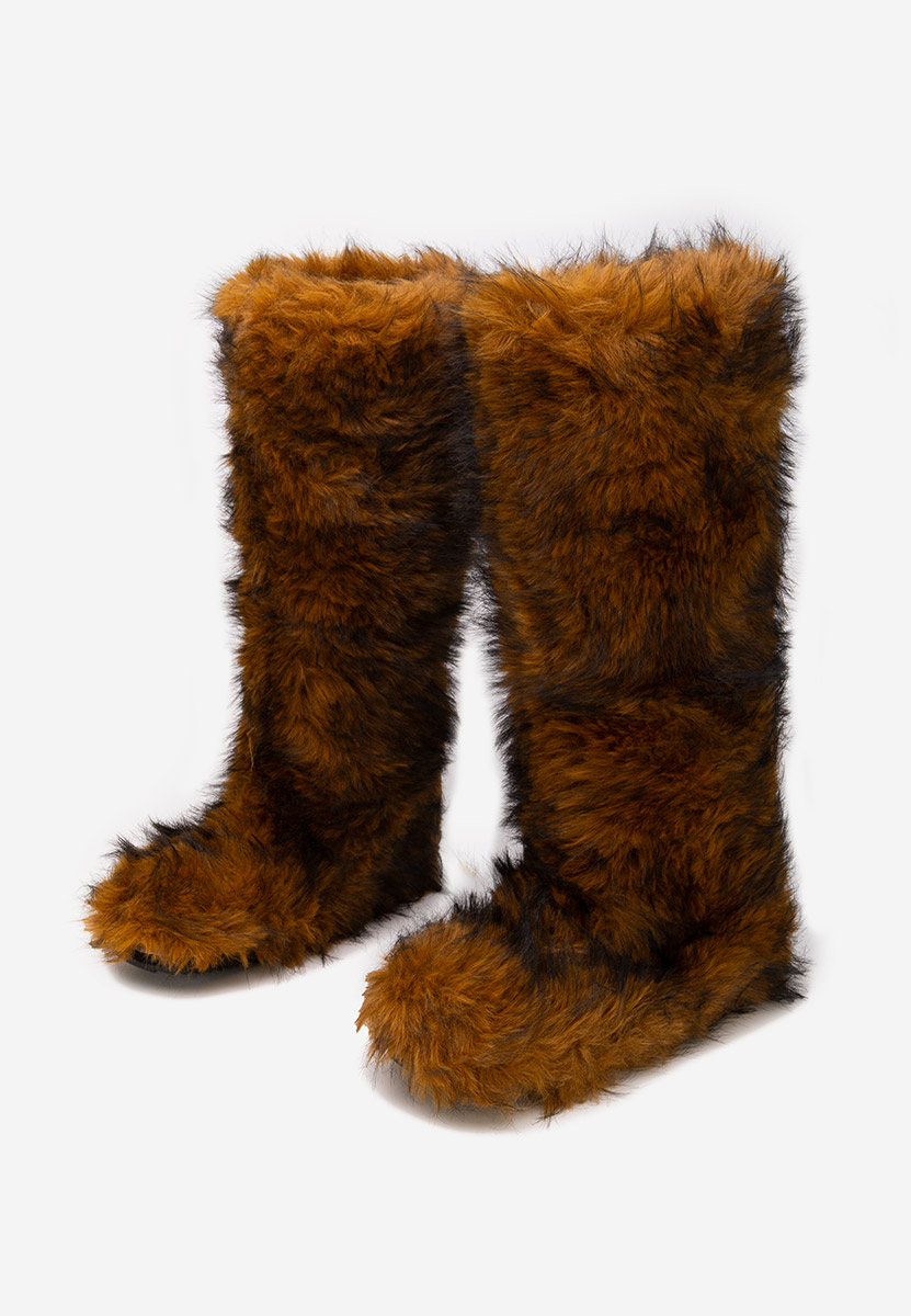 Cizme imblanite dama Gelira camel