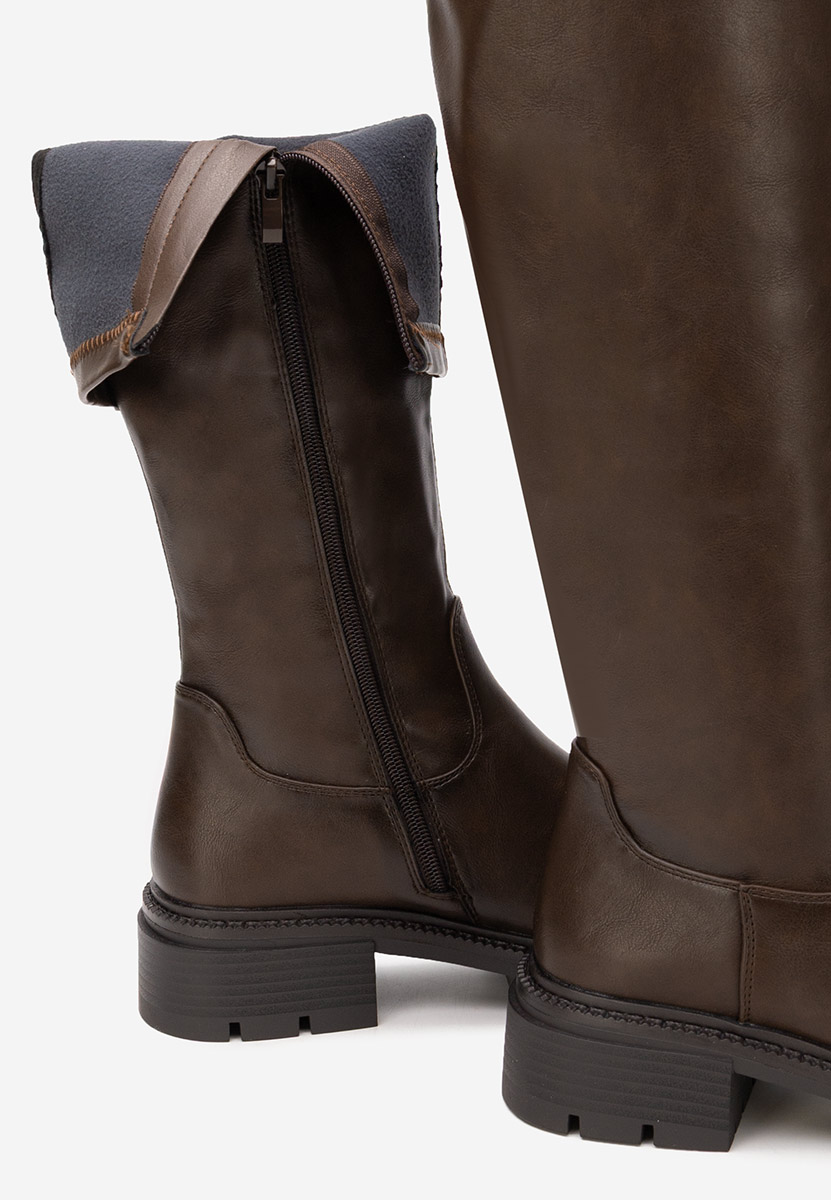 Cizme dama Nicoua V2 maro