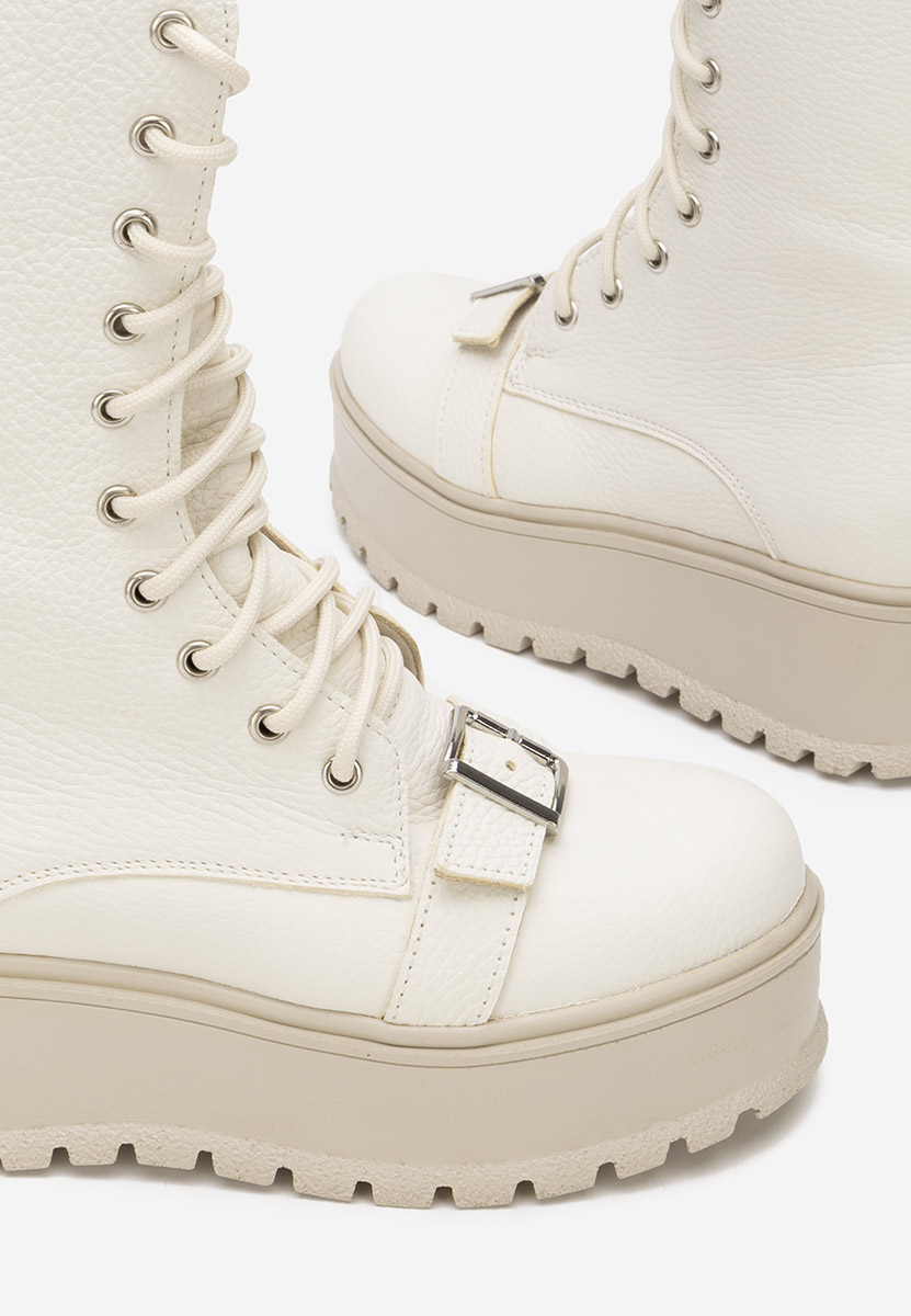 Ghete dama piele Sorelia V2 bej