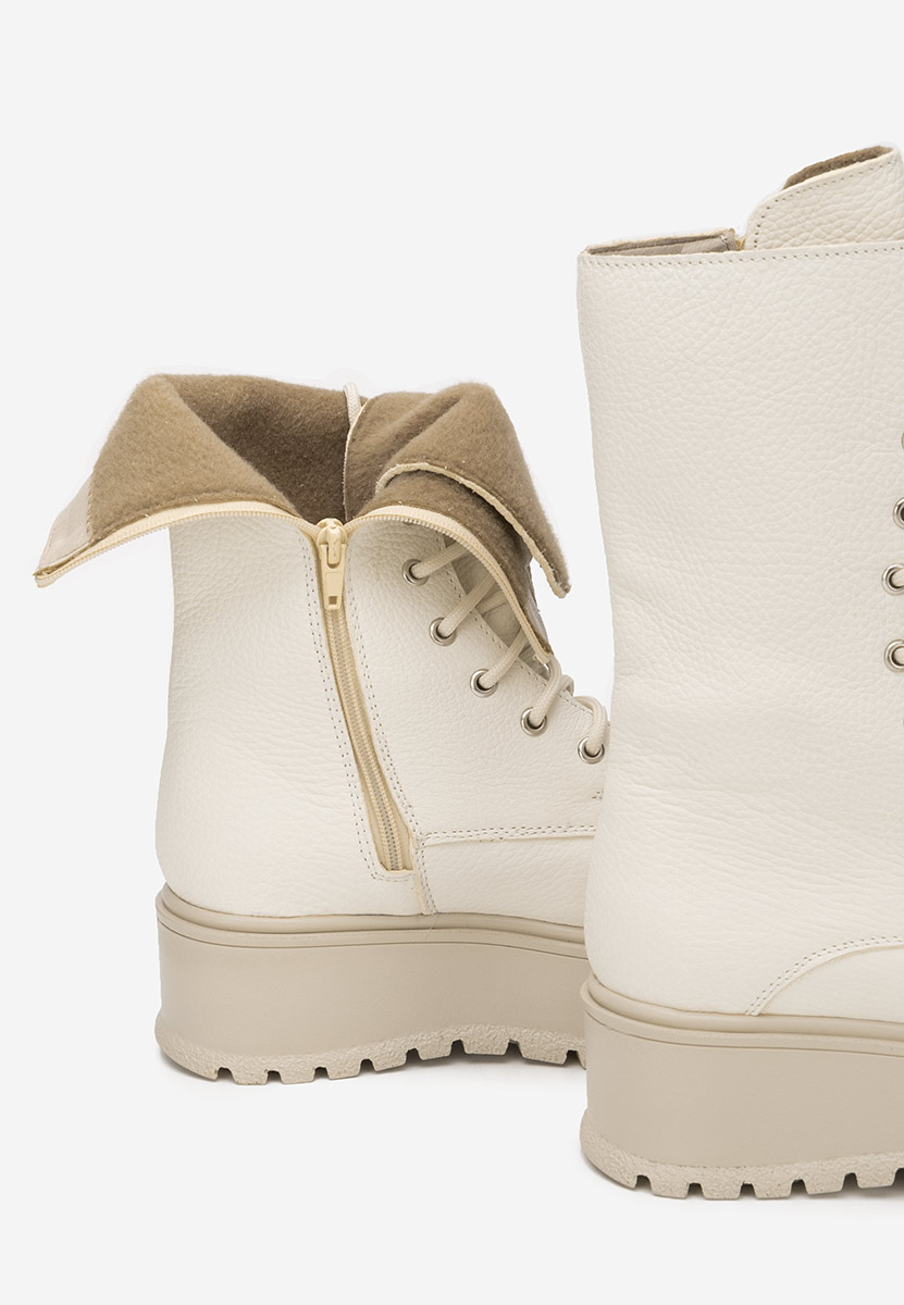 Ghete dama piele Sorelia V2 bej