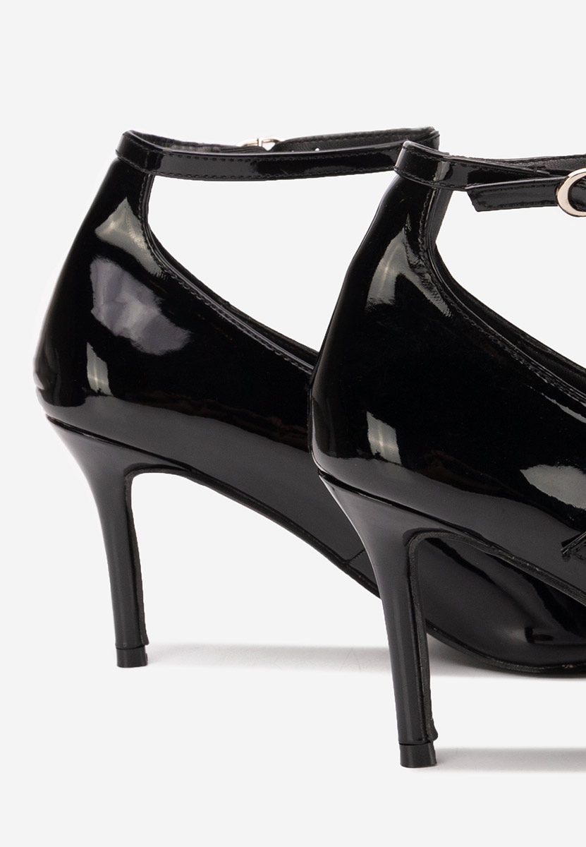 Pantofi cu toc stiletto Nonalisa negri