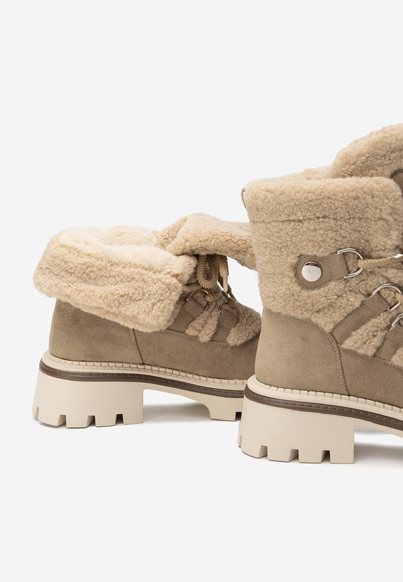 Ghete imblanite dama Kalindra kaki