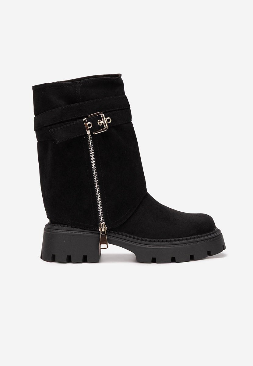 Cizme scurte dama Ginesia negre