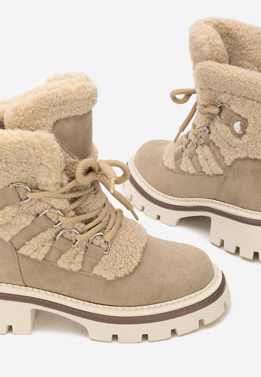 Ghete imblanite dama Kalindra kaki