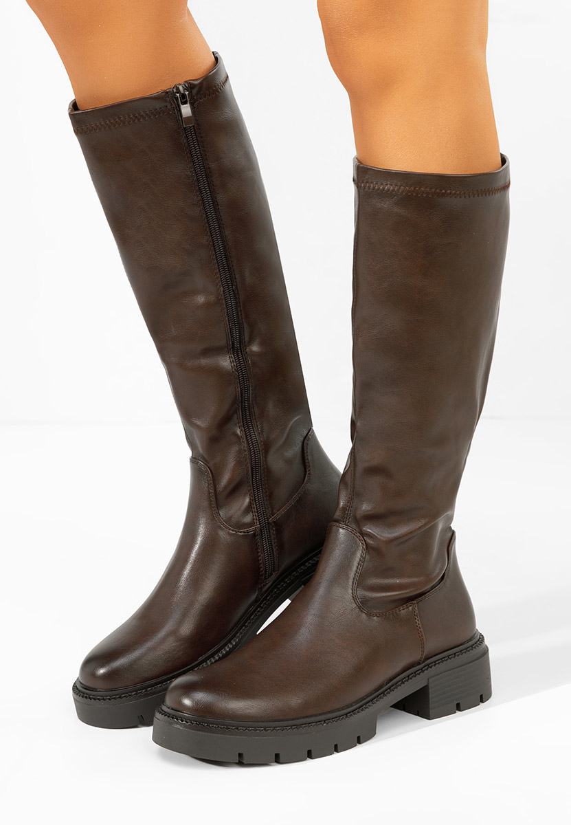 Cizme dama Nicoua V2 maro