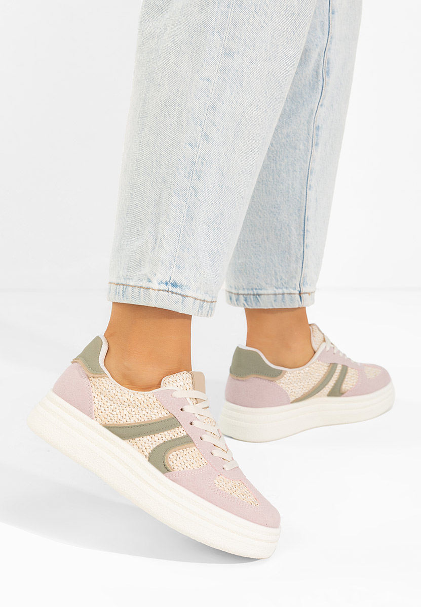 Sneakers cu platforma Dyvina multicolori