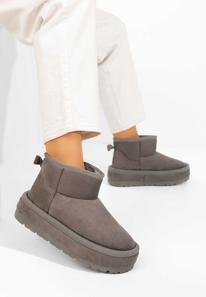 Cizme cu platformă Libby gri