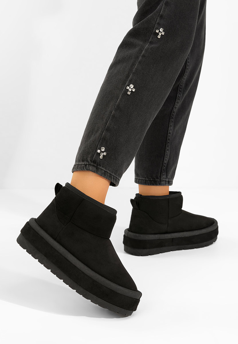 Cizme cu platformă Libby negre