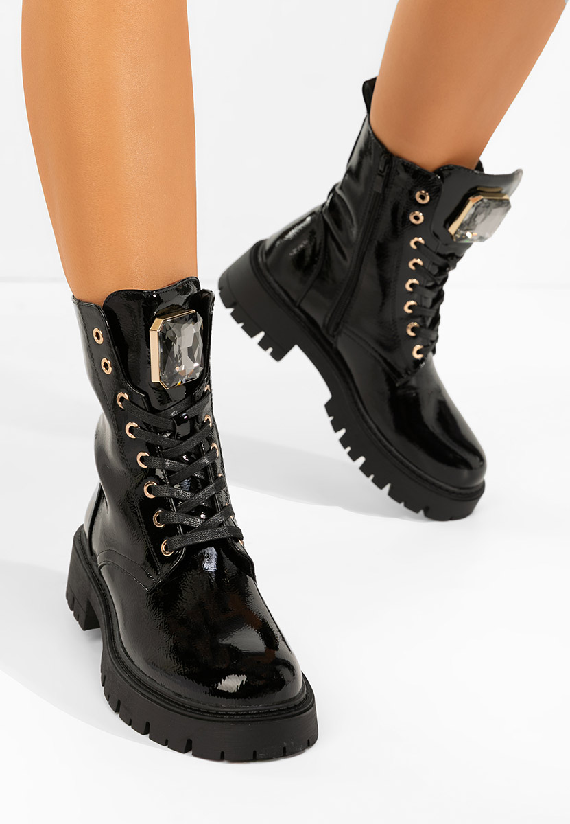 Bocanci damă Tatiania negre