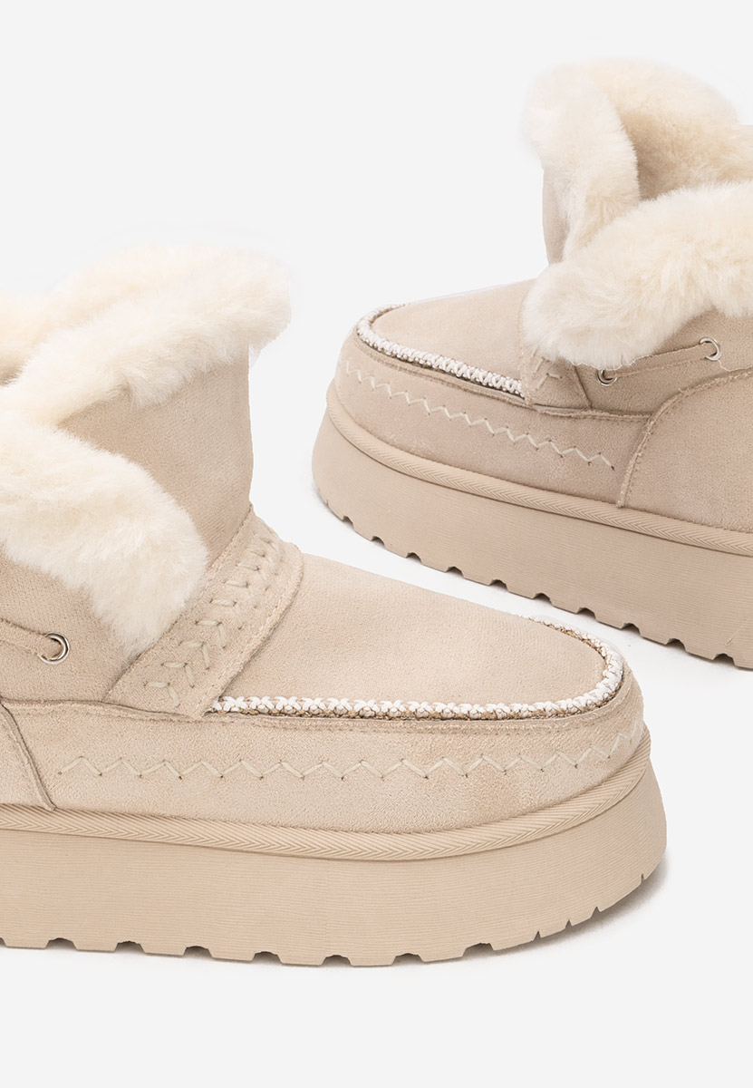 Ghete imblanite dama Tavoria V2 bej