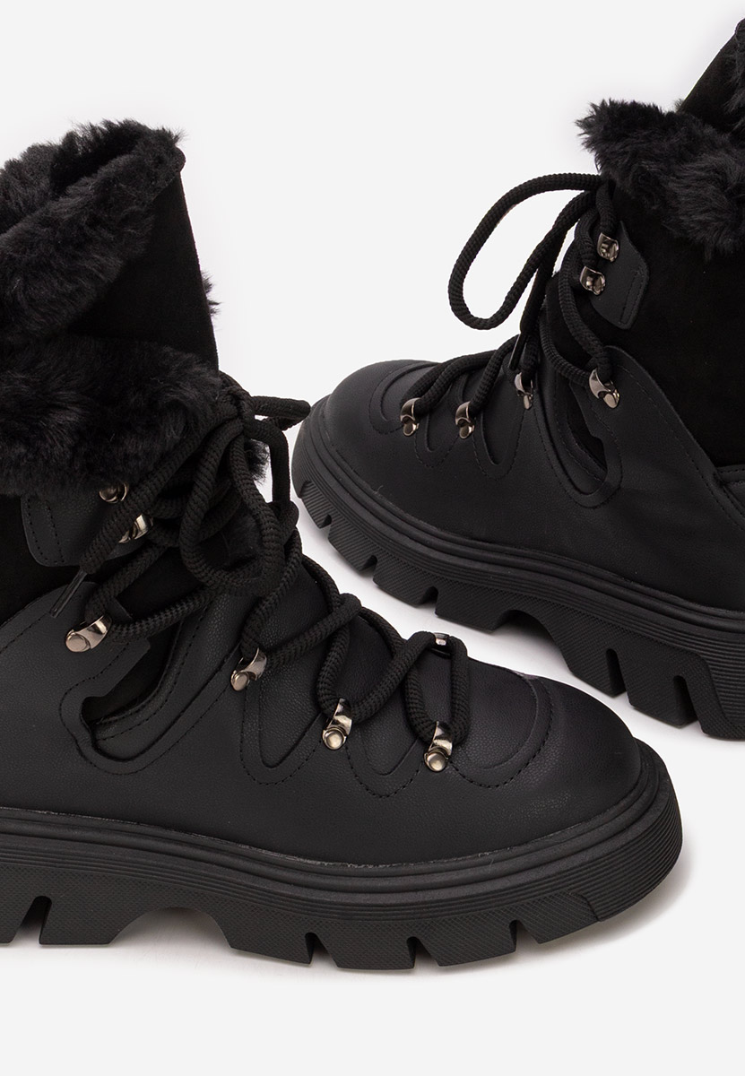 Ghete imblanite dama Celima negre