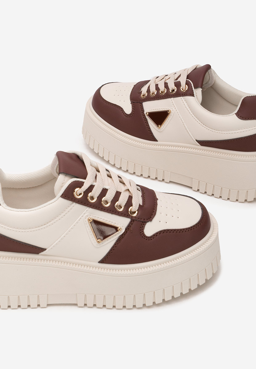 Sneakers cu platformă Madaline grena