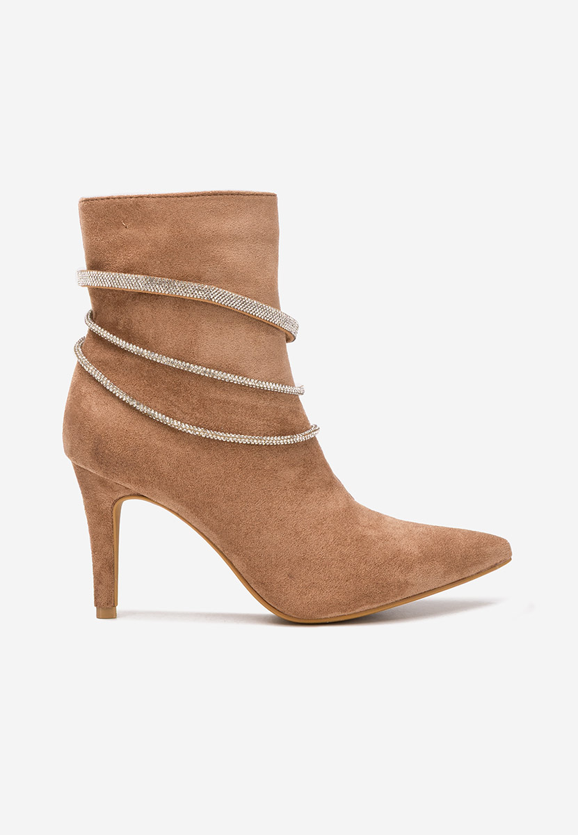 Botine elegante Lorreta camel