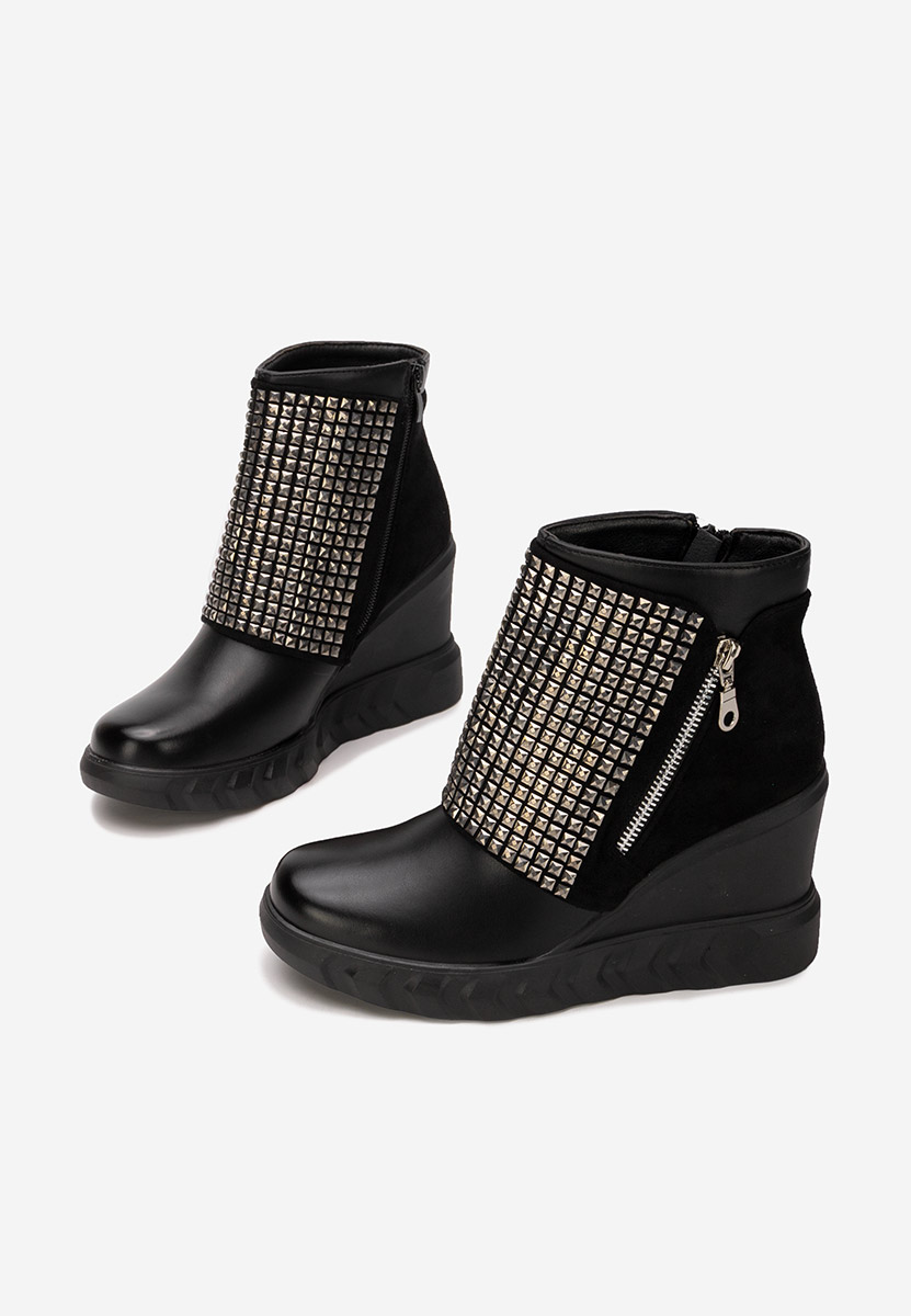 Ghete cu platforma Ismelora negre