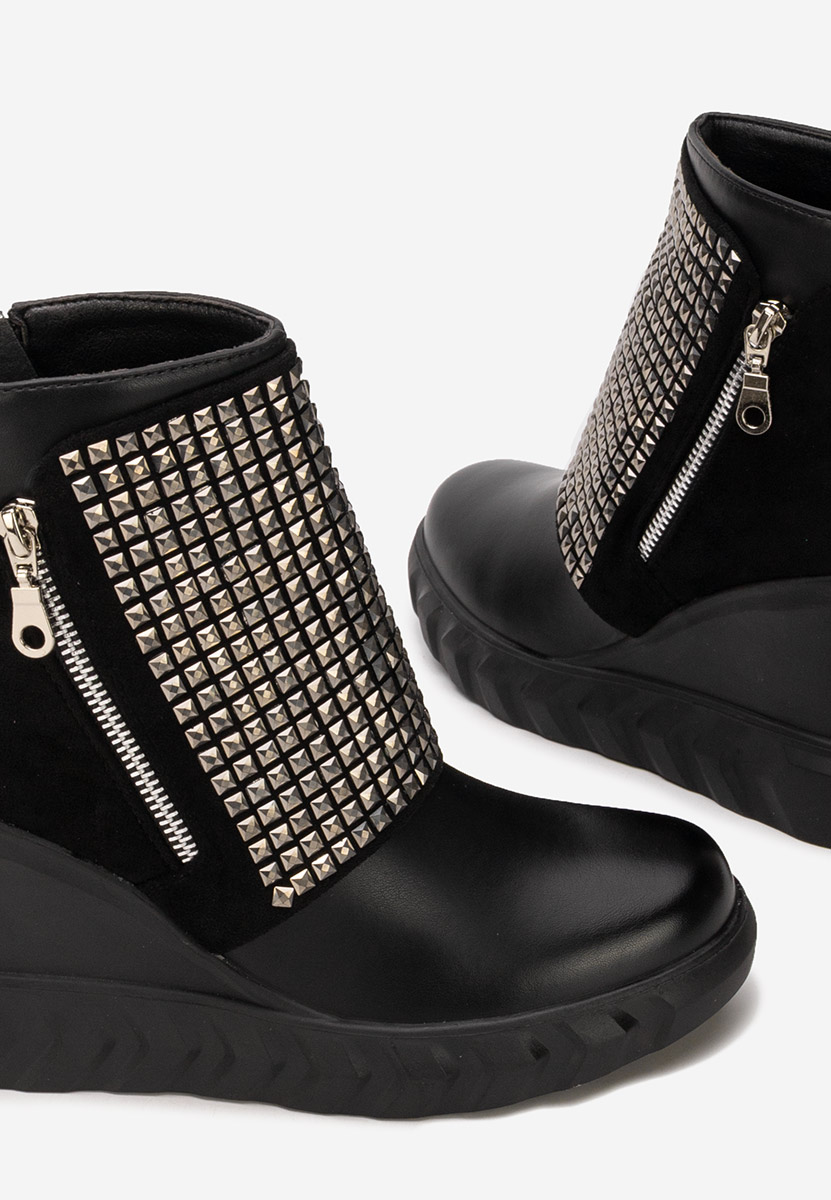 Ghete cu platforma Ismelora negre