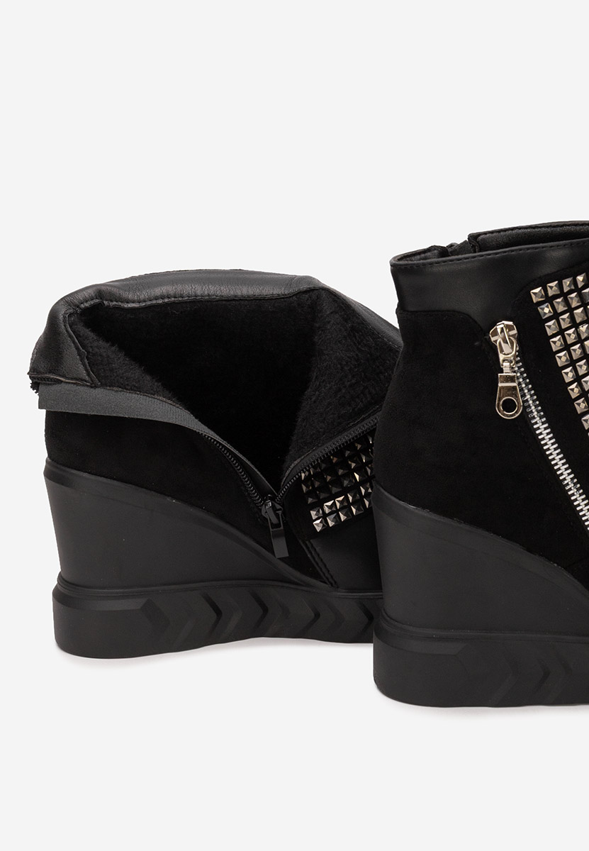 Ghete cu platforma Ismelora negre