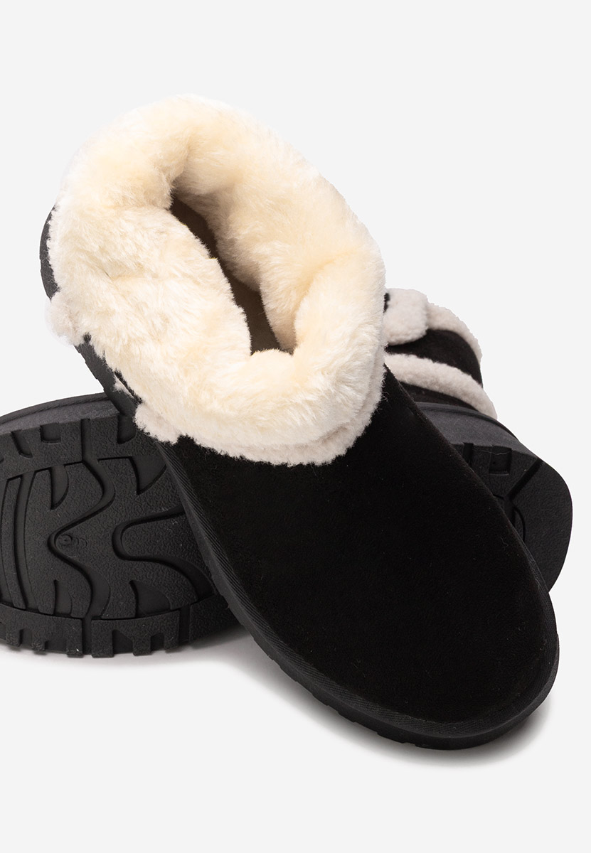 Cizme tip ugg Sicona negre
