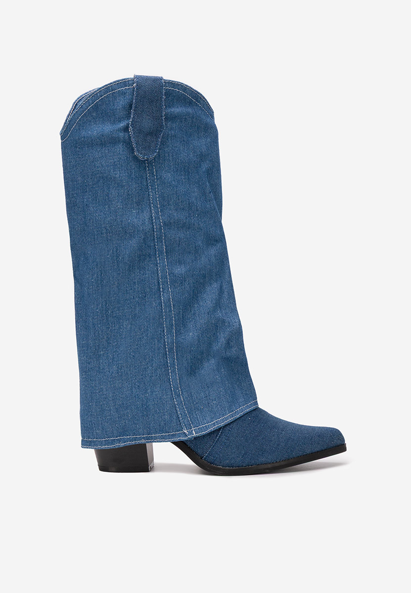 Cizme cowboy dama Josefima denim