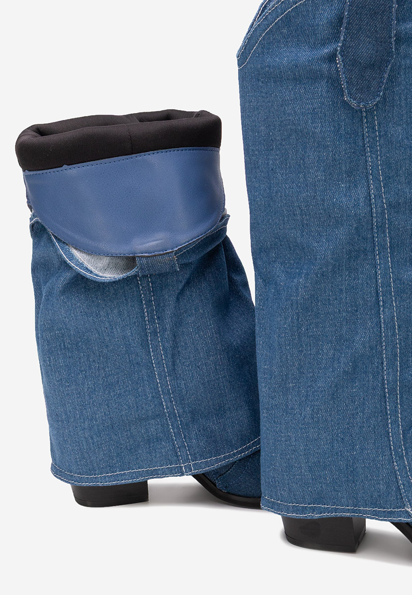 Cizme cowboy dama Josefima denim