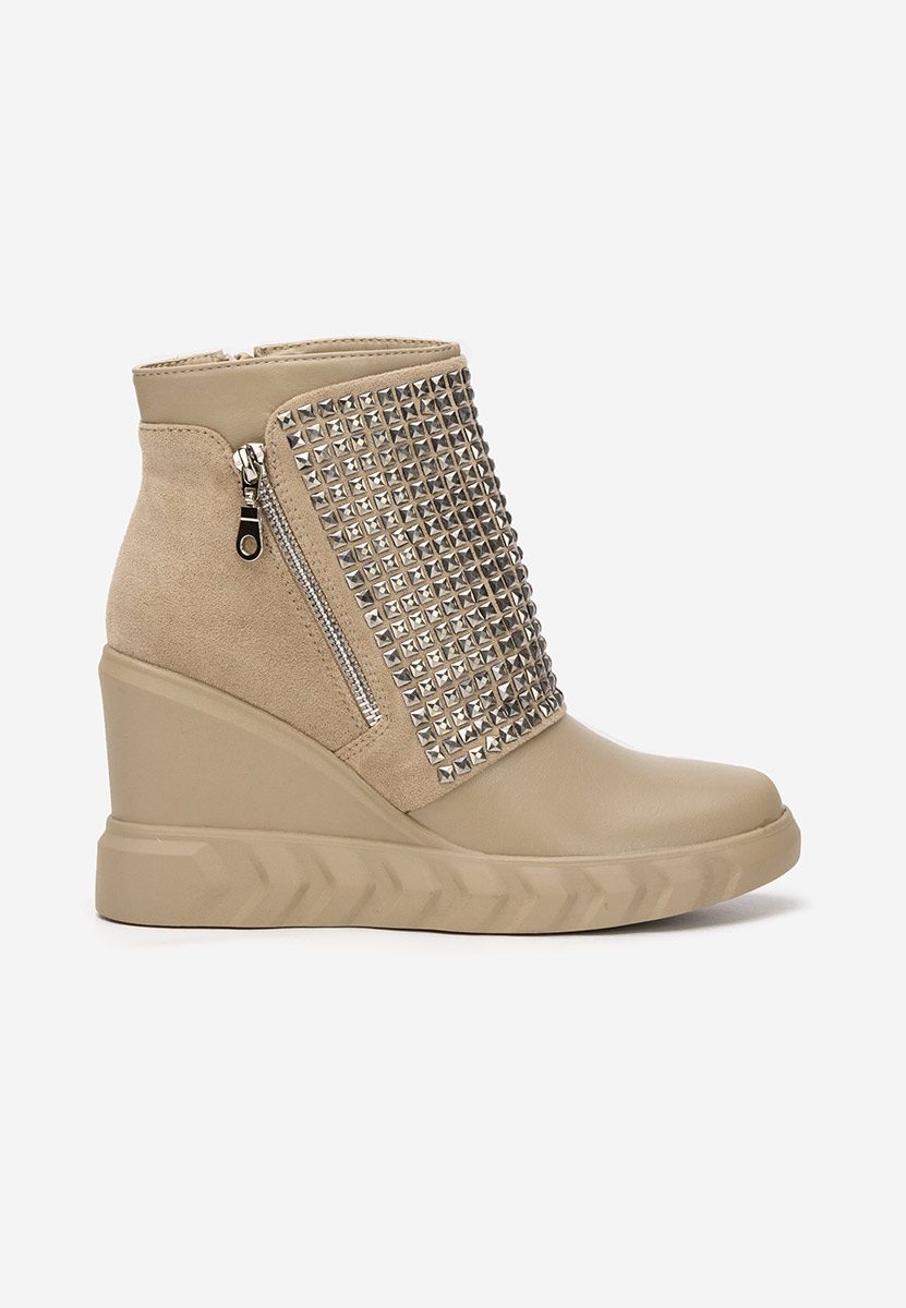 Ghete cu platforma Ismelora kaki