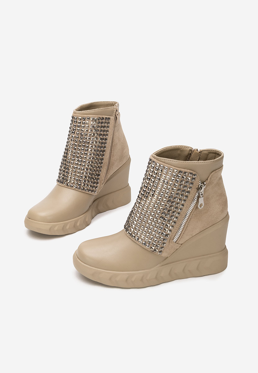 Ghete cu platforma Ismelora kaki